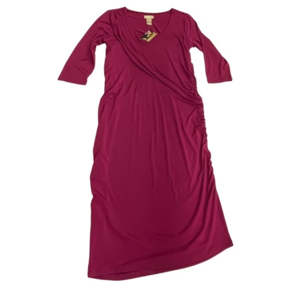 Vintage Miss Tina Solid Knit Dress women’s size 12-14